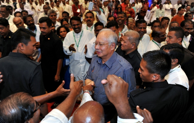 I shook hands with my Prime Minister and I did this…